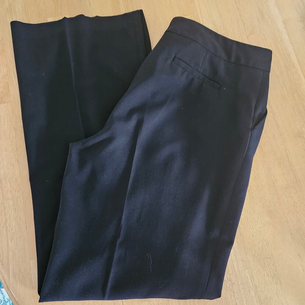 Calvin Klein Black Trouser Dress Pants Sz 12 EUC Career Work - Picture 9 of 9